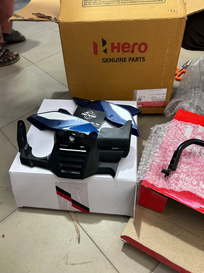 Hero Genuine Belly Pan Assembly Kit for Glamour X 125 - 5 Colour Options