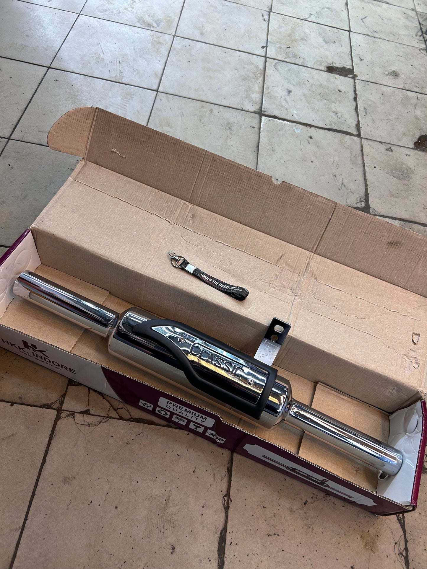 HK SILENCER HK INDORI SILENCER WITH PLATE MEDIUM SOUND FOR UCE MODEL