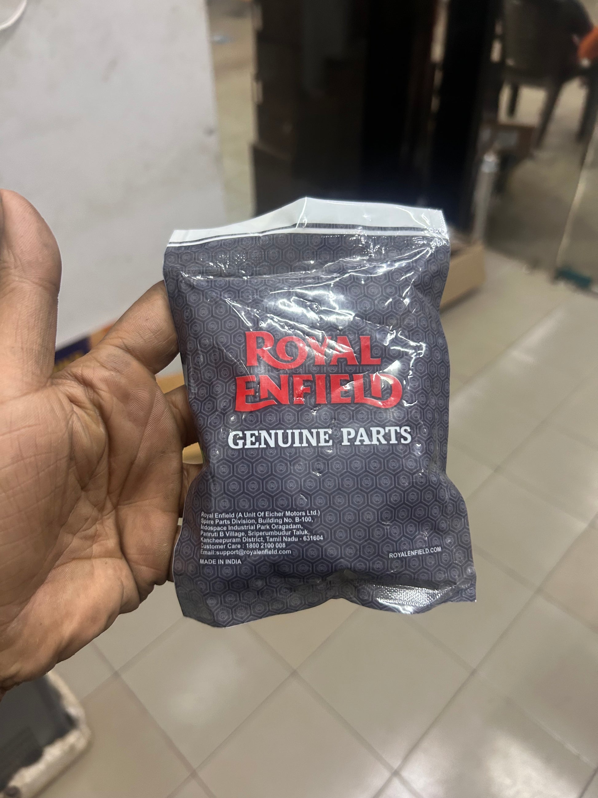 Royal Enfield RAB00083/A Rear Sintered Brake Pad Kit for Interceptor & GT 650

