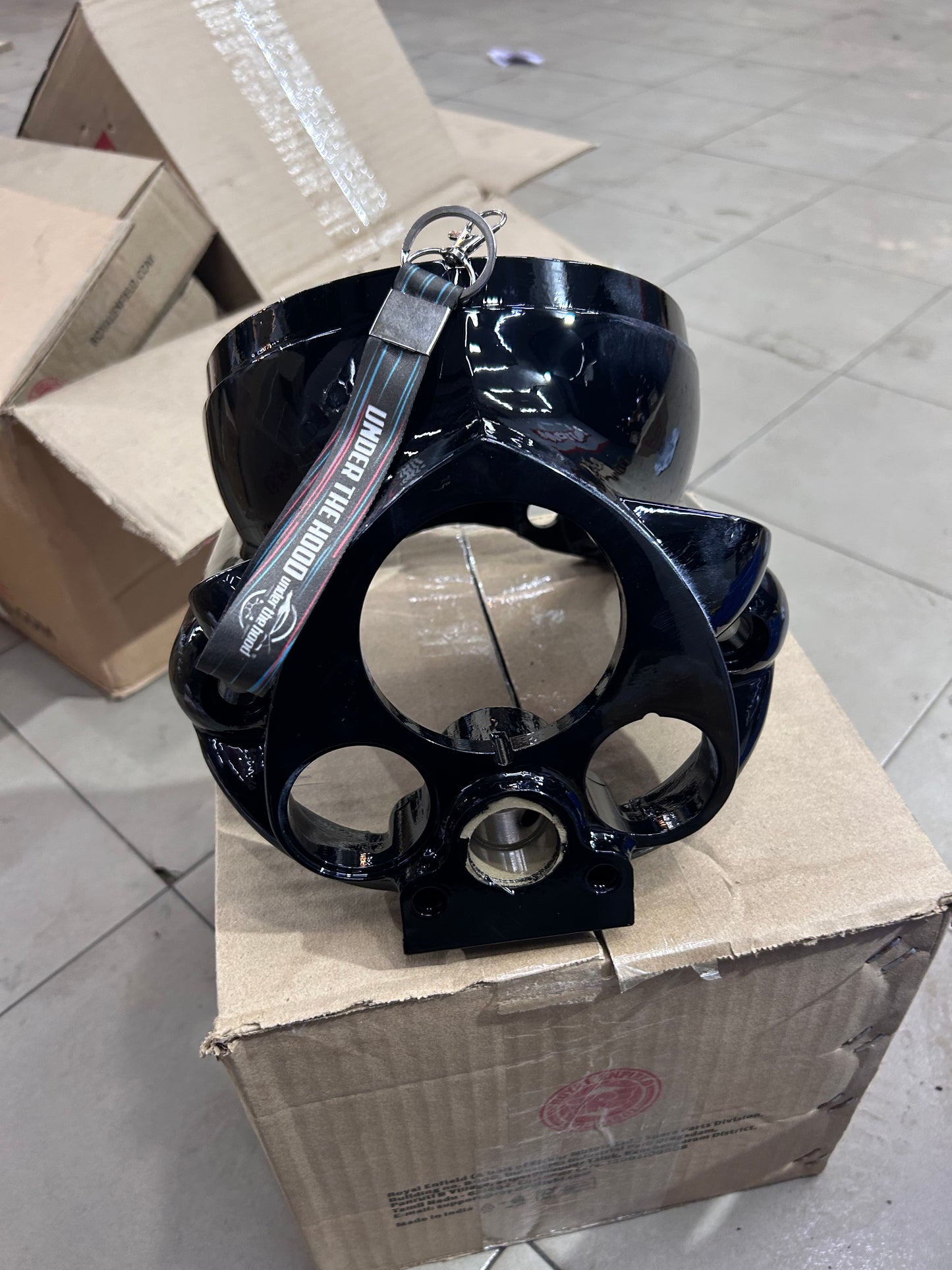 Royal Enfield re– Head Lamp Casing Black OEM for Bullet & Classic 350/500 (Select Models)