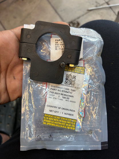 Rear Chain Pad Assembly – Royal Enfield 570547/C (Genuine OEM)