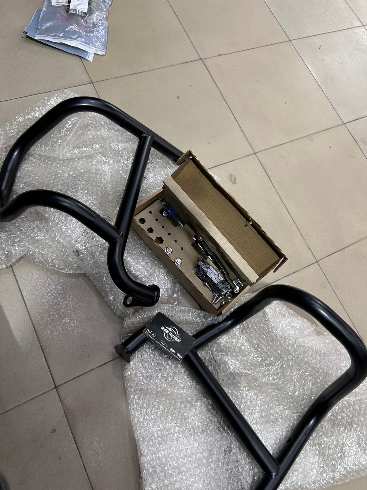 Royal Enfield Black Airfly Evo Engine Guard KXA00003 — Genuine RE Accessory for Meteor 350 / Classic 350 Reborn / New Bullet 350 J-Series