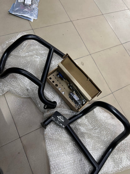Royal Enfield Black Airfly Evo Engine Guard KXA00003 — Genuine RE Accessory for Meteor 350 / Classic 350 Reborn / New Bullet 350 J-Series