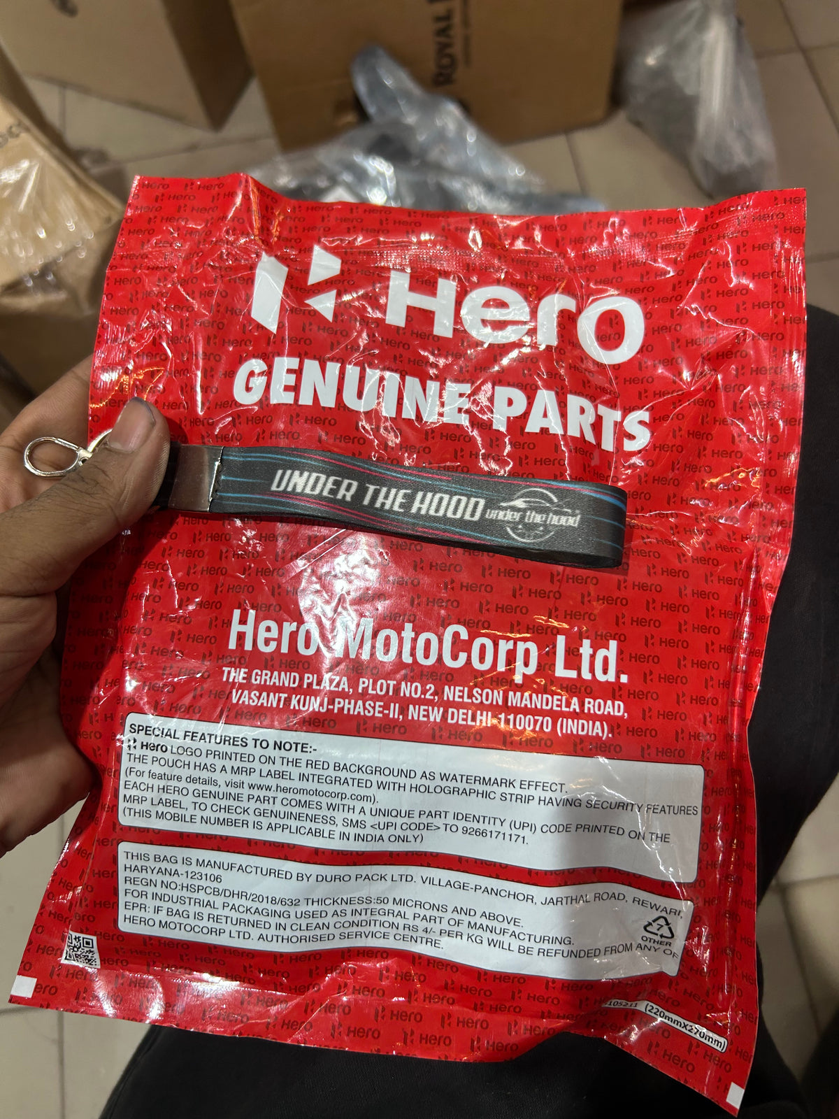 Hero Genuine Tank Pad Kit for Mavrick 440 / Fuel Tank Protector / Knee Pad Decals – 1754BACJ000S