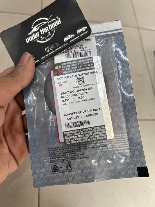 Royal Enfield RAH00218/E Headstock Cover | Classic 650, Shotgun 650 & Super Meteor 650