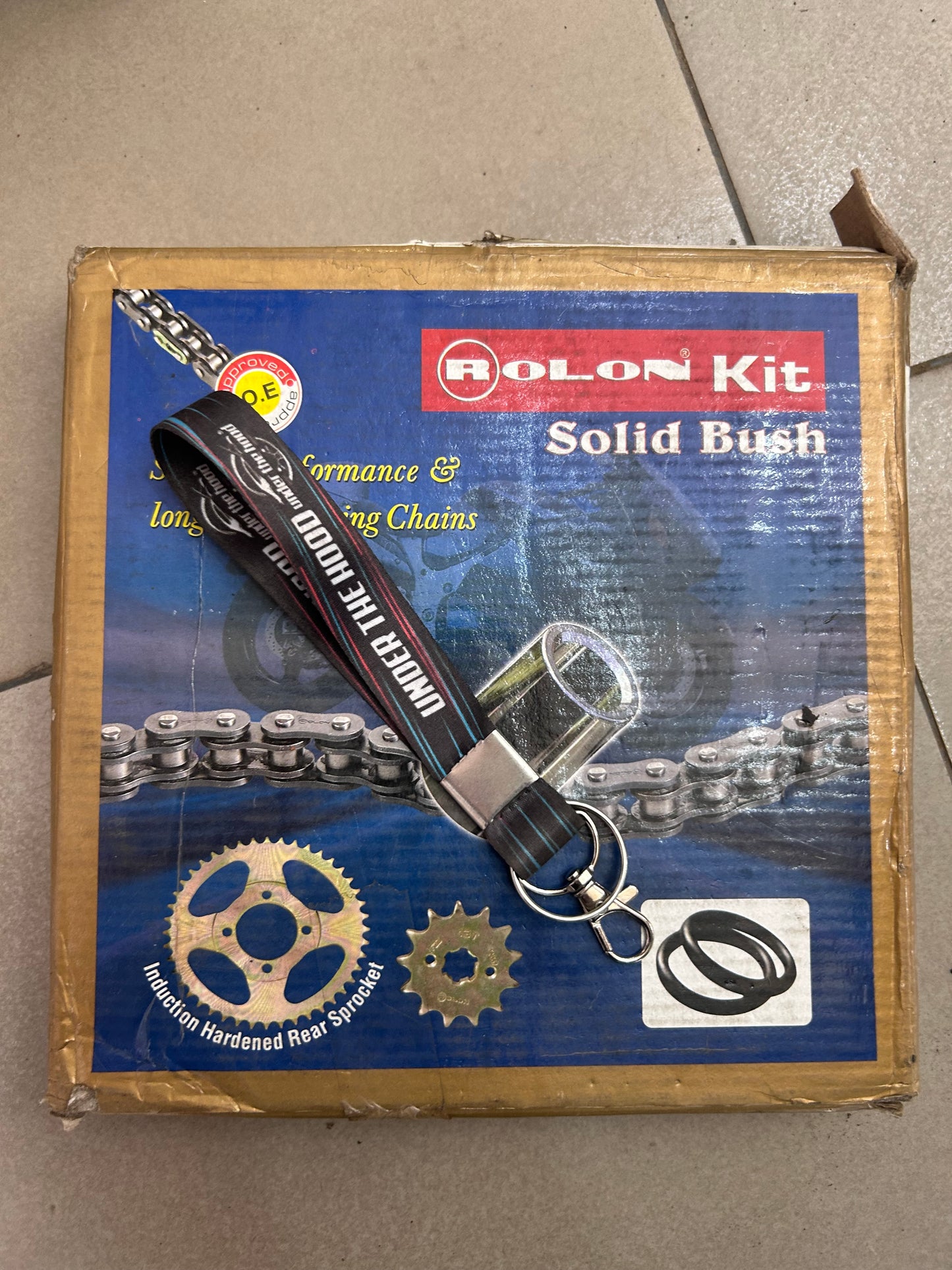 Rolon HPOR 339 High-Performance Chain & Sprocket Kit – Suzuki Gixxer 250 / Gixxer SF 250 (13T/40T, 520 Pitch, 108L)