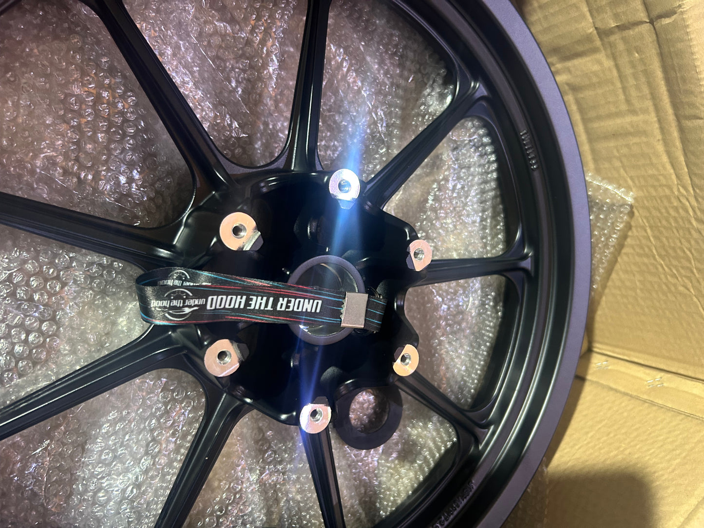 Original Royal Enfield Alloy Wheels (UCE Dual-Disc) — Front 19" 1120035/B + Rear 18" 1120040/B — Fits Classic 350/500 UCE & Thunderbird 350/500 (rear) — Genuine OE