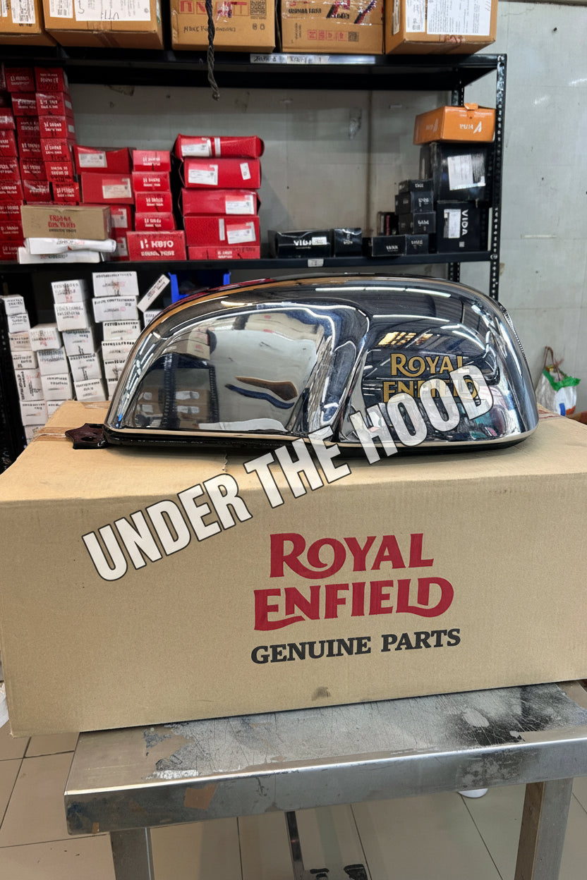 Fuel Tank Painted (Mr Clean Chrome) for Royal Enfield Continental GT 650 – RAK00782/RAK00782-A (Mr Clean Edition)