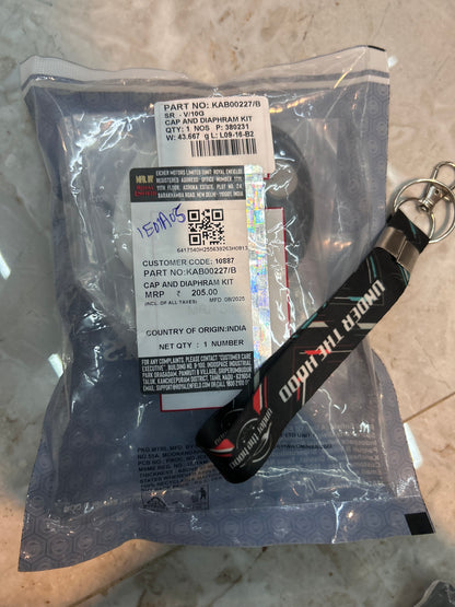 Royal Enfield KAB00227/B – Brake Master Cylinder Cap and Diaphragm Kit | Compatible with Interceptor 650, GT 650, Meteor, Classic Reborn, Hunter, Bullet 350 J