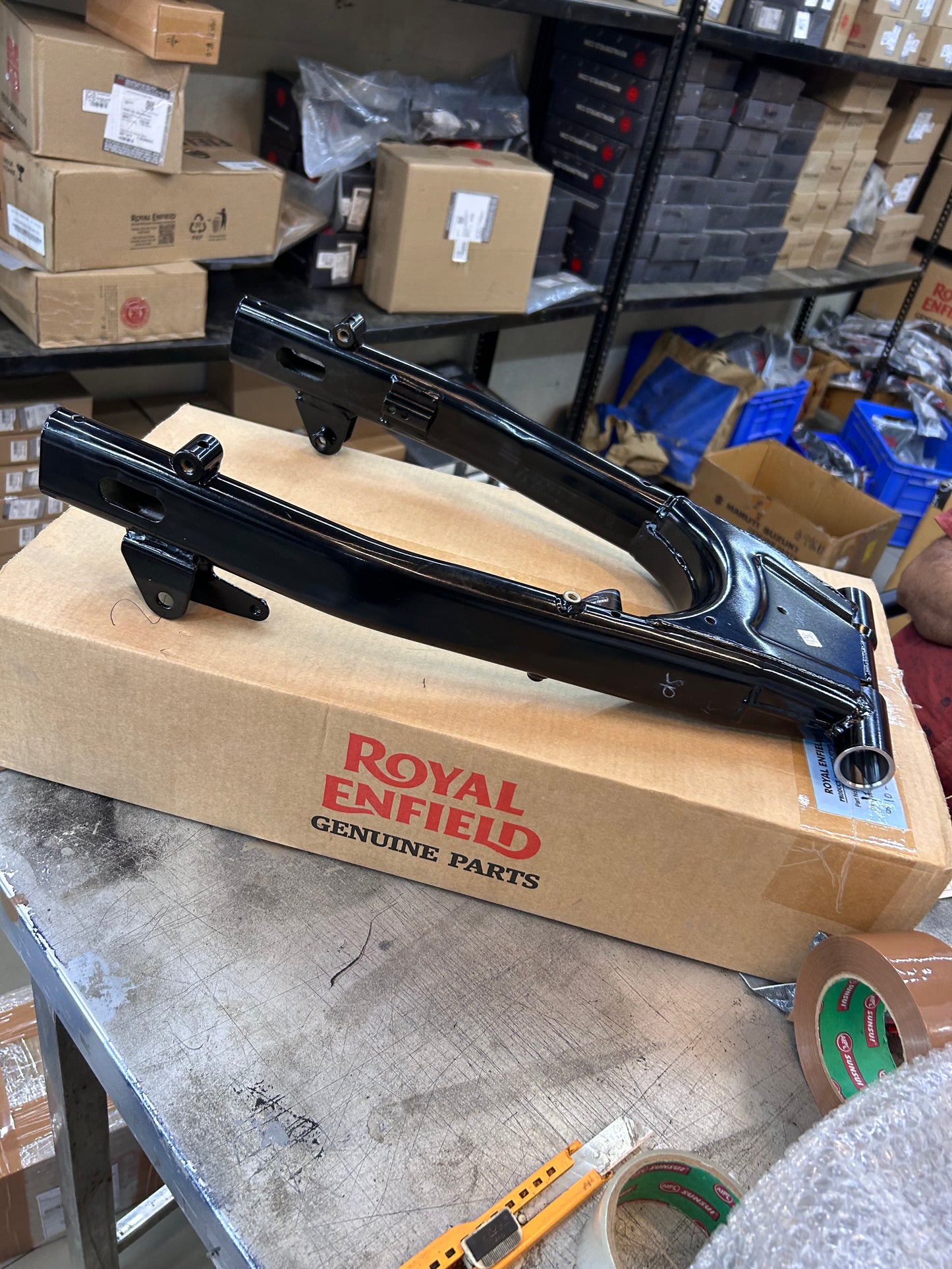 Royal Enfield Swing Arm Machined 148227 for Interceptor 650 & Continental GT 650