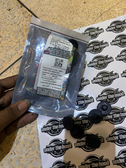 Royal Enfield 580412/A Brake Pedal Rubber Support – OEM Rubber Pad for Rear Brake Pedal (UCE Models Only)