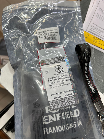 Royal Enfield On-Board Tool Kit & Pouch for Meteor 350 (Euro 5) – RAM00546/A (OEM Owners Toolkit Set)