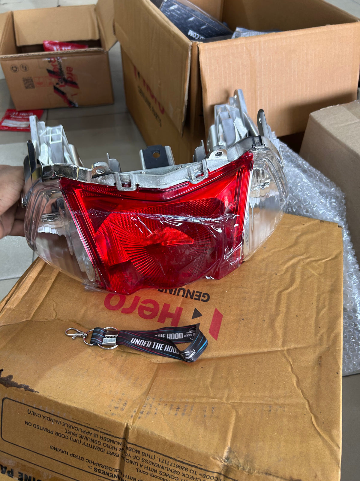 Hero Destini 125 Unit Tail Lamp Assembly | Genuine Rear Tail Light / Brake Light | 33702ABS001S