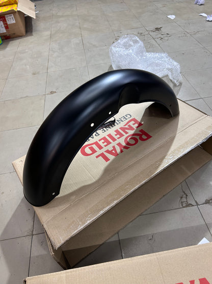 Royal Enfield Front Mudguard Stealth Black for Classic 350 BS6 UCE – RAH00325/A