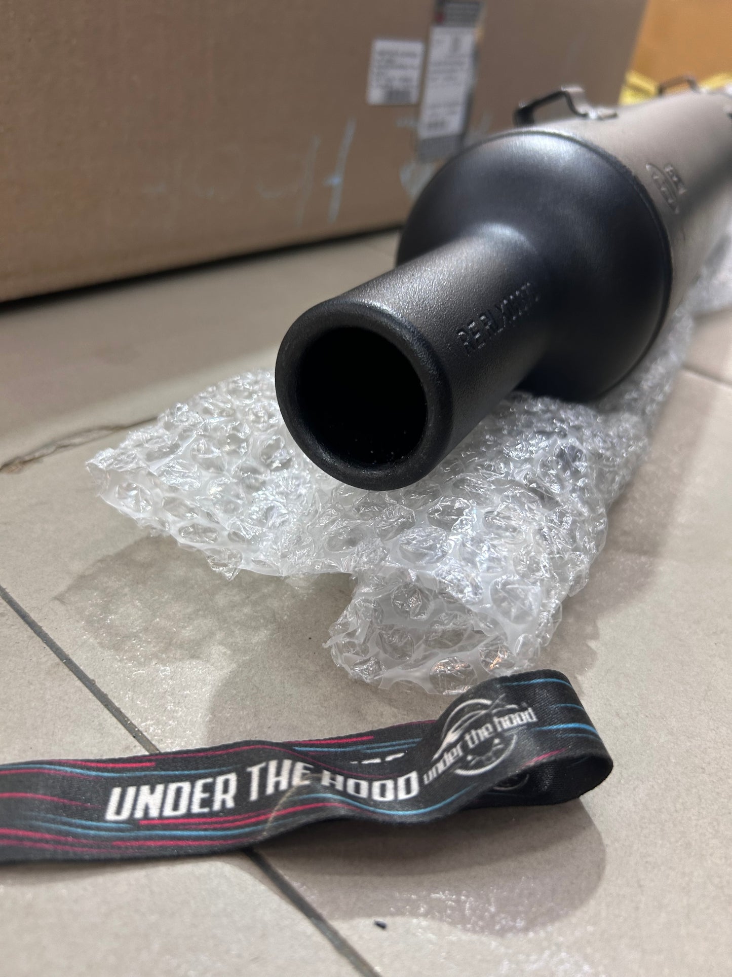 Royal Enfield Classic 350 Reborn Black Silencer Assembly RLX01042