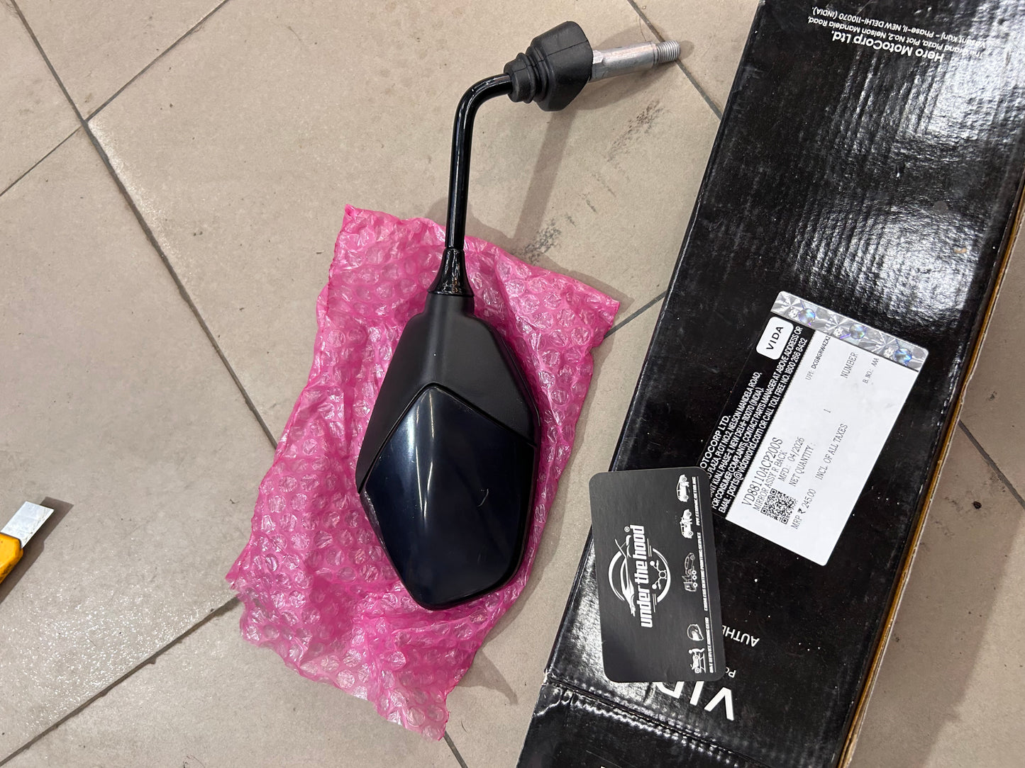 Hero VIDA V2 Rear View Mirror Assembly - Left, Right and Pair Options