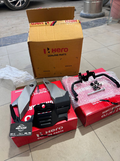 Hero Genuine Belly Pan Assembly Kit for Glamour X 125 - 5 Colour Options