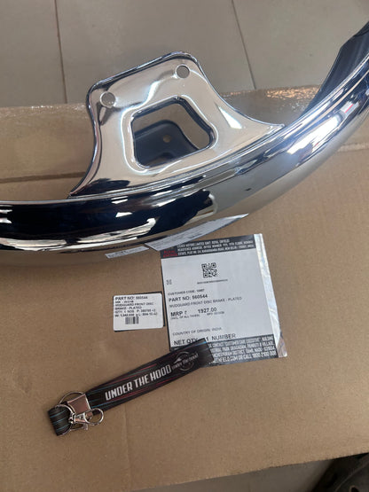 Royal Enfield 560544 – Front Mudguard (Disc Brake, Chrome-Plated) for Electra 350 UCE (ES Disc Model)