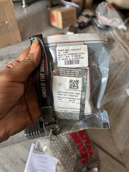 Steering Stem Ring Nut for Royal Enfield All New Classic 350 | 1100272/F | Genuine OEM