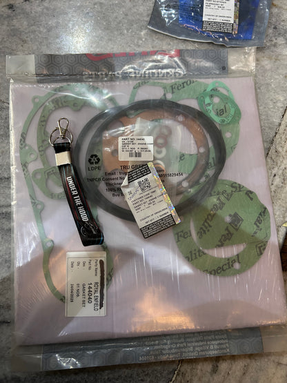 Royal Enfield 144040 Complete Engine Gasket Set (CAF) – Bullet 350 / Bullet 500 / Electra 4S–5S / Lightning CI Engines