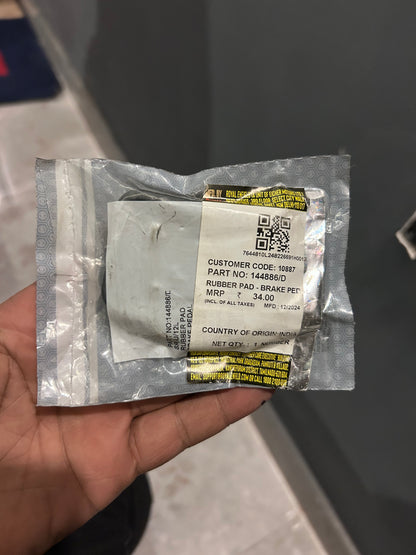 Royal Enfield Brake Pedal Rubber Pad – 144886/D