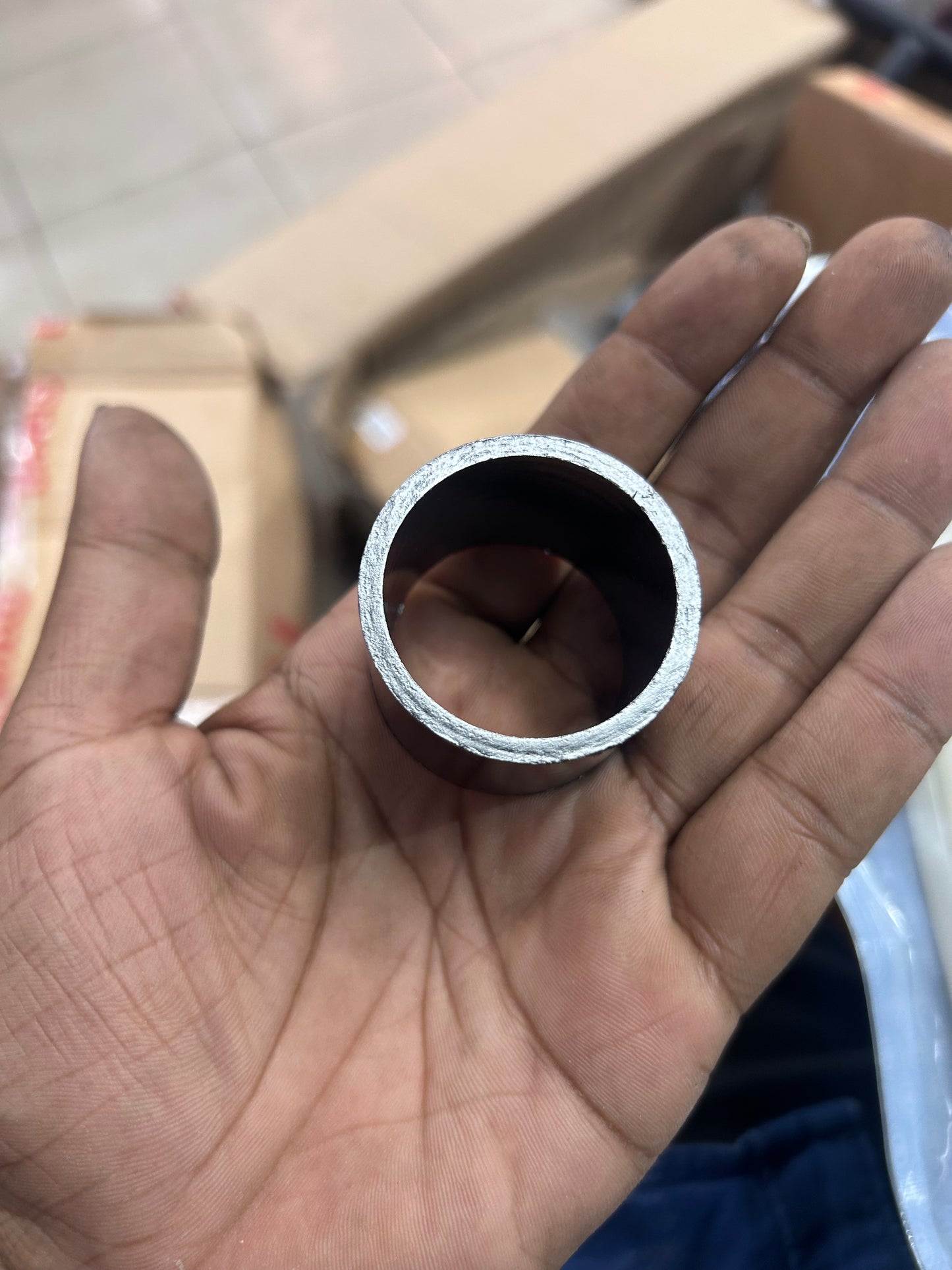 Royal Enfield 573211/B Silencer Gasket – OEM Exhaust Seal for Classic 500, Bullet 500, GT 535, Himalayan, Scram 411 & Bear 650