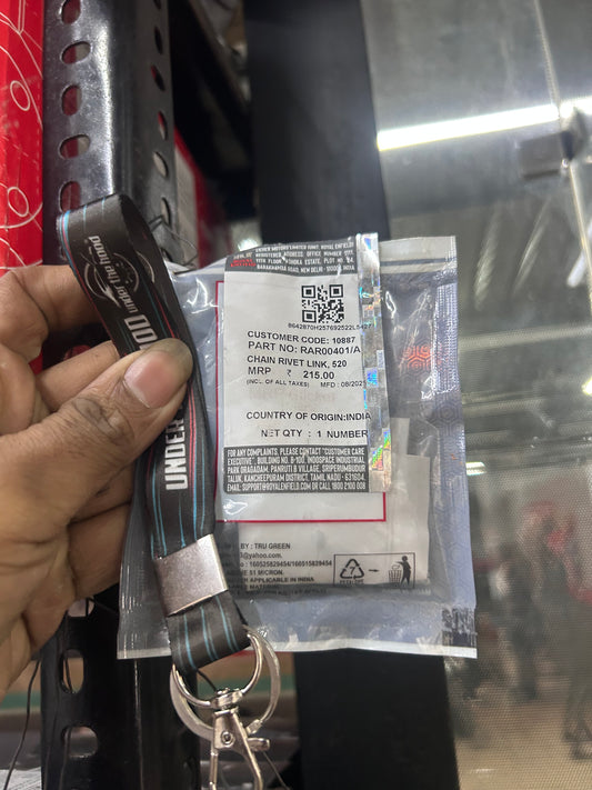 Royal Enfield Chain Rivet Link 520 – Part No. RAR00401/A | Fits Super Meteor 650, Shotgun 650 & Interceptor Bear 650