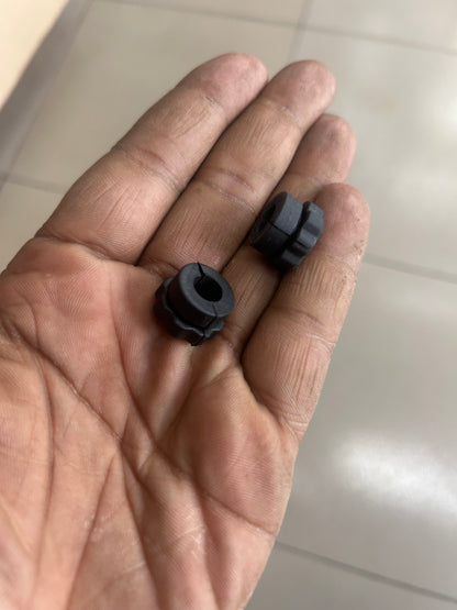 ROYAL ENFIELD 148382/B - RUBBER, HANDLE BAR END PACK OF 4 PCS