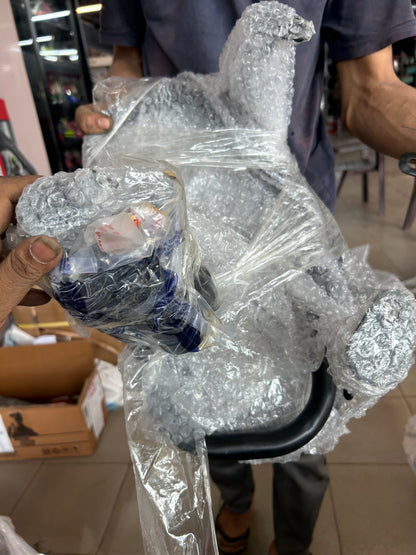 BS Auto Slider Guard for Royal Enfield Interceptor 650 / Continental GT 650 | Stainless Steel | Black Powder-Coated