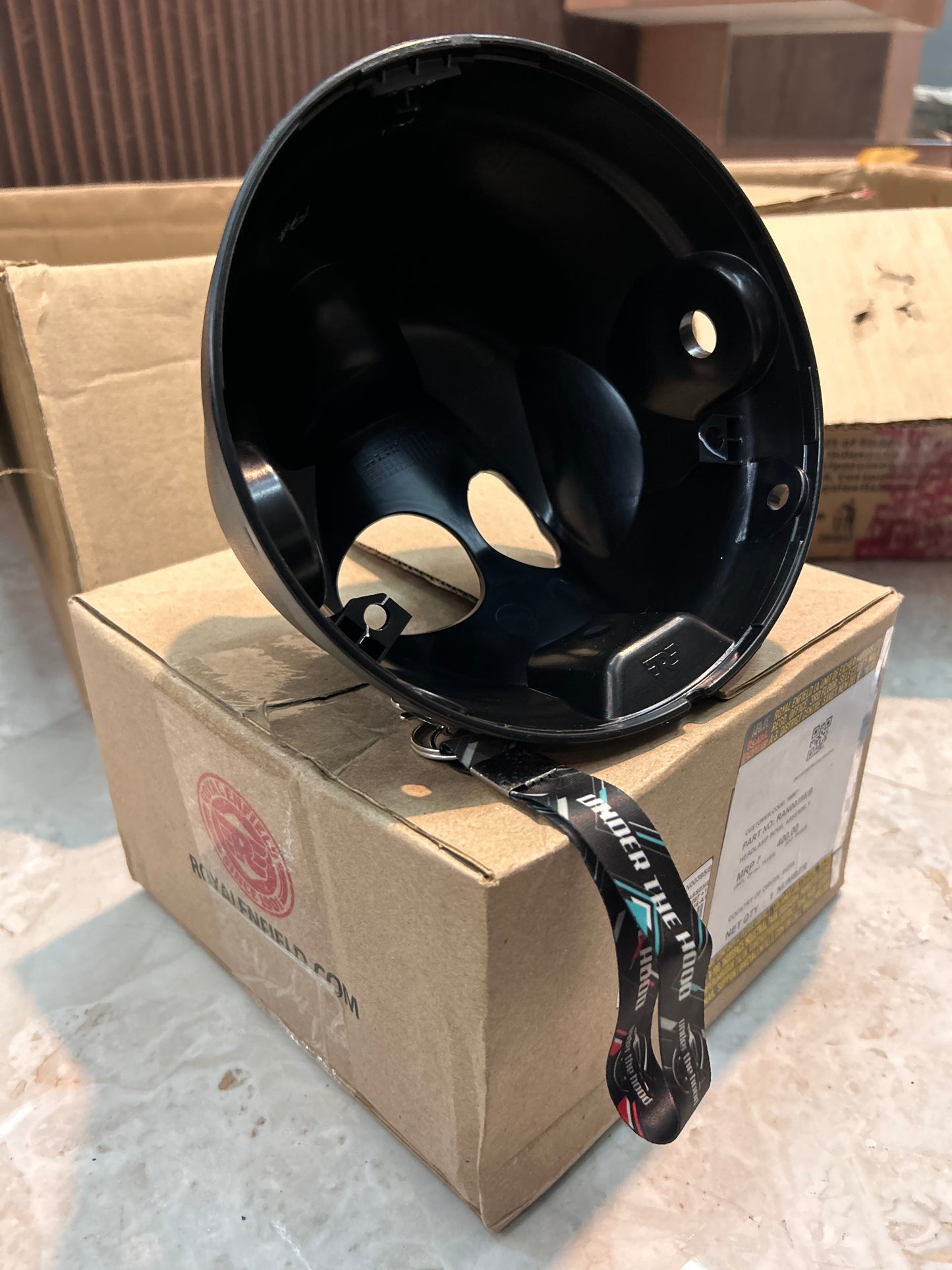 Royal Enfield RAN00395/B – Headlamp Bowl Assembly | Hunter 350 Dapper / Rebel / Factory (OEM