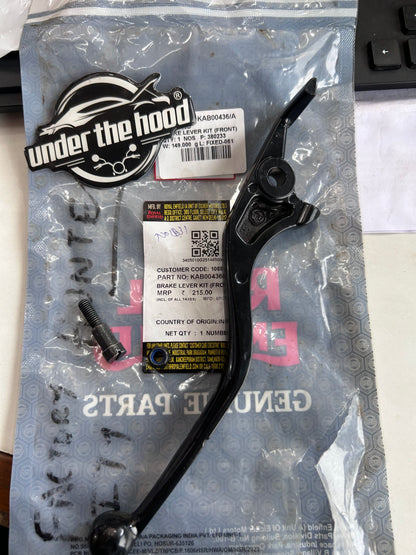 Royal Enfield KAB00436/A – OEM Front Brake Lever Kit for Hunter 350 BS6 (Factory & City Variants)