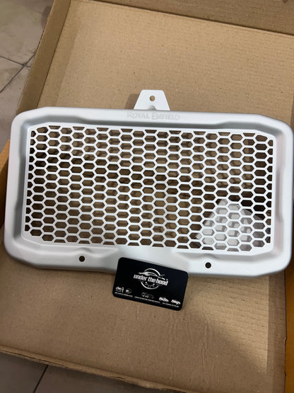 Royal Enfield Silver Radiator Guard for Himalayan 450 & Guerrilla 450 – KXA00404
