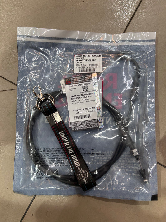 Royal Enfield Himalayan 411 BS6 Throttle Cable Assembly RLT00087/D