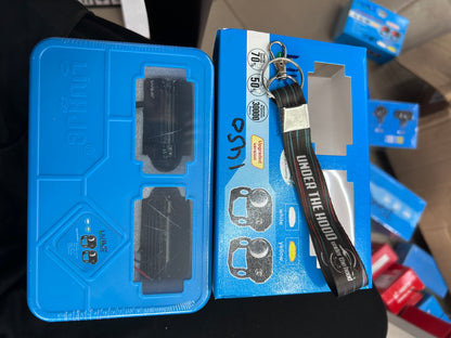 HJG Mini Drive LED Auxiliary Fog/Driving Lights (20W/Light, 3000LM, 9–80V) | LIU HJG | White/Yellow