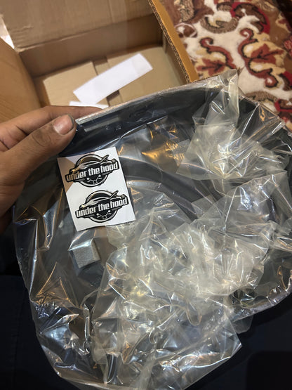 Royal Enfield 1990674 Left Hand Number Board (Black, ABS) — OEM Side Panel Number Board