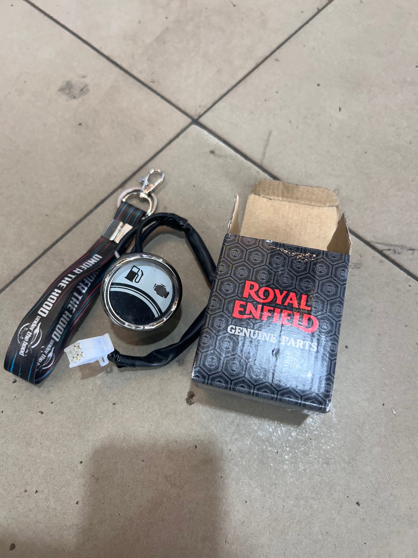 Royal Enfield 1010066/C – Warning Indicator (Dash/Speedometer Warning Lamp) for Classic 500 Euro 4 & 350 BS6 UCE  | Genuine OEM