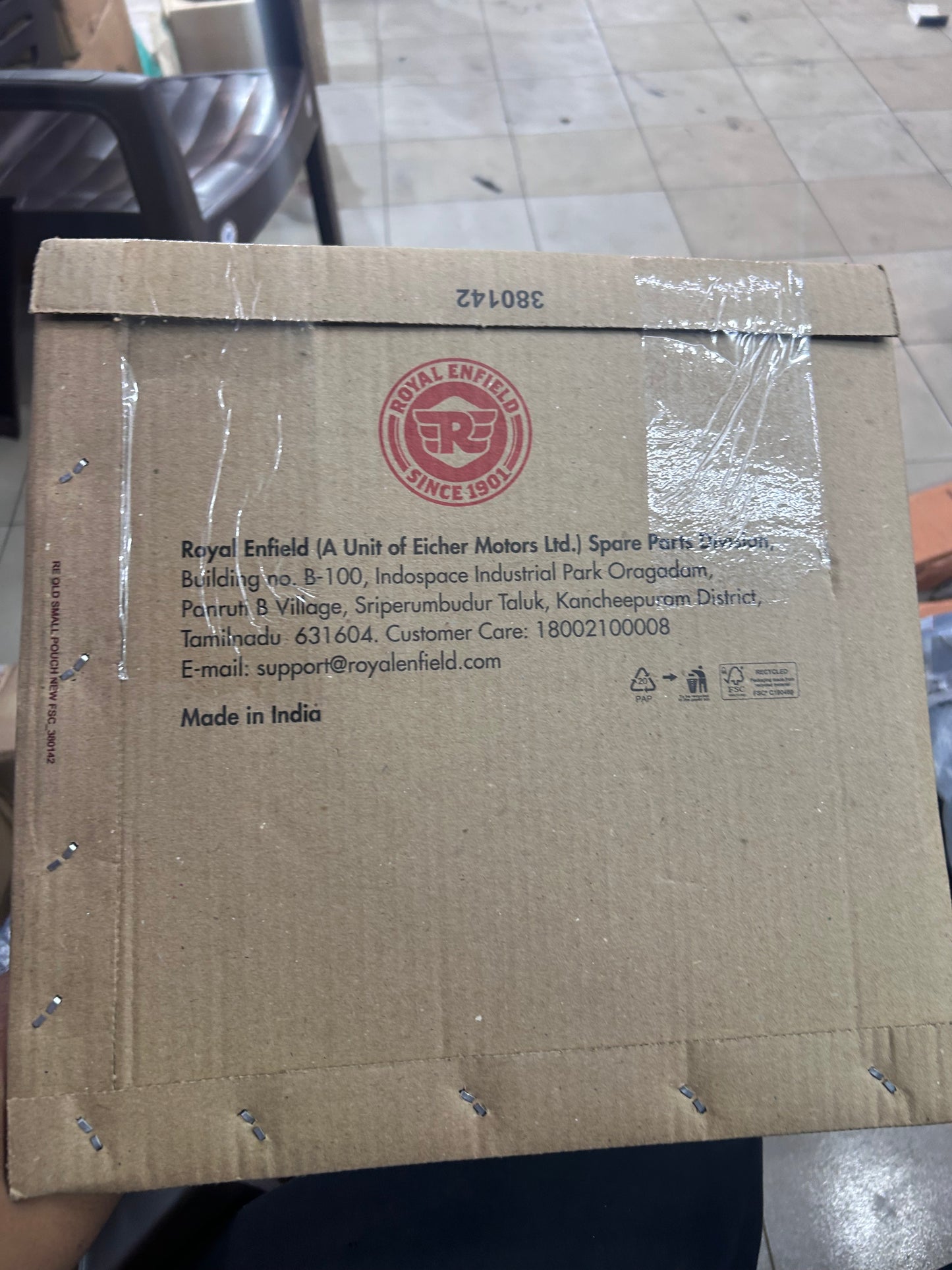 Royal Enfield 587395/B – Rear Disc Plate for Himalayan, Interceptor 650 & GT 650