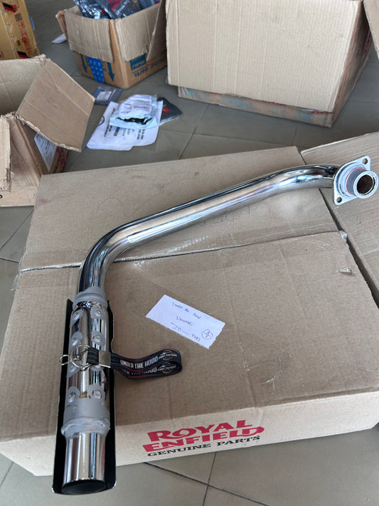 Exhaust Pipe Assembly Kit (Header Pipe) for Royal Enfield Thunderbird 500 