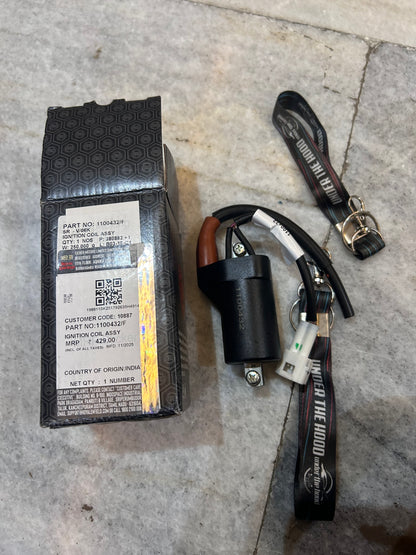 Royal Enfield 1100432/F Ignition Coil Assembly – OEM Coil for Classic 350 Reborn & Meteor 350 (2021+)