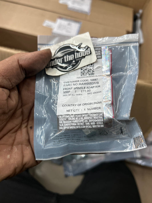 Royal Enfield RAM00531 - Front Spindle Adapter (Front Axle Tool / Adapter) - Himalayan 450 / Guerrilla 450