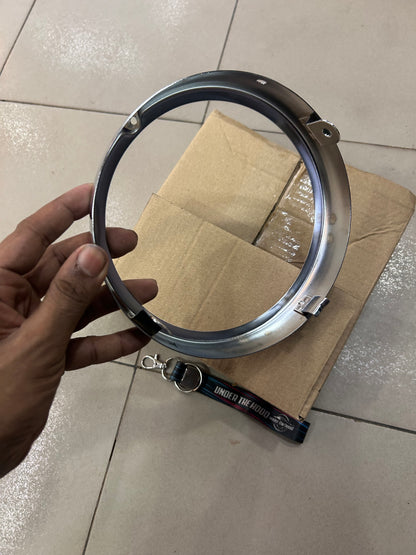 Royal Enfield Classic 350 Reborn / New Bullet 350 Chrome Headlamp Outer Rim RAN00571/A