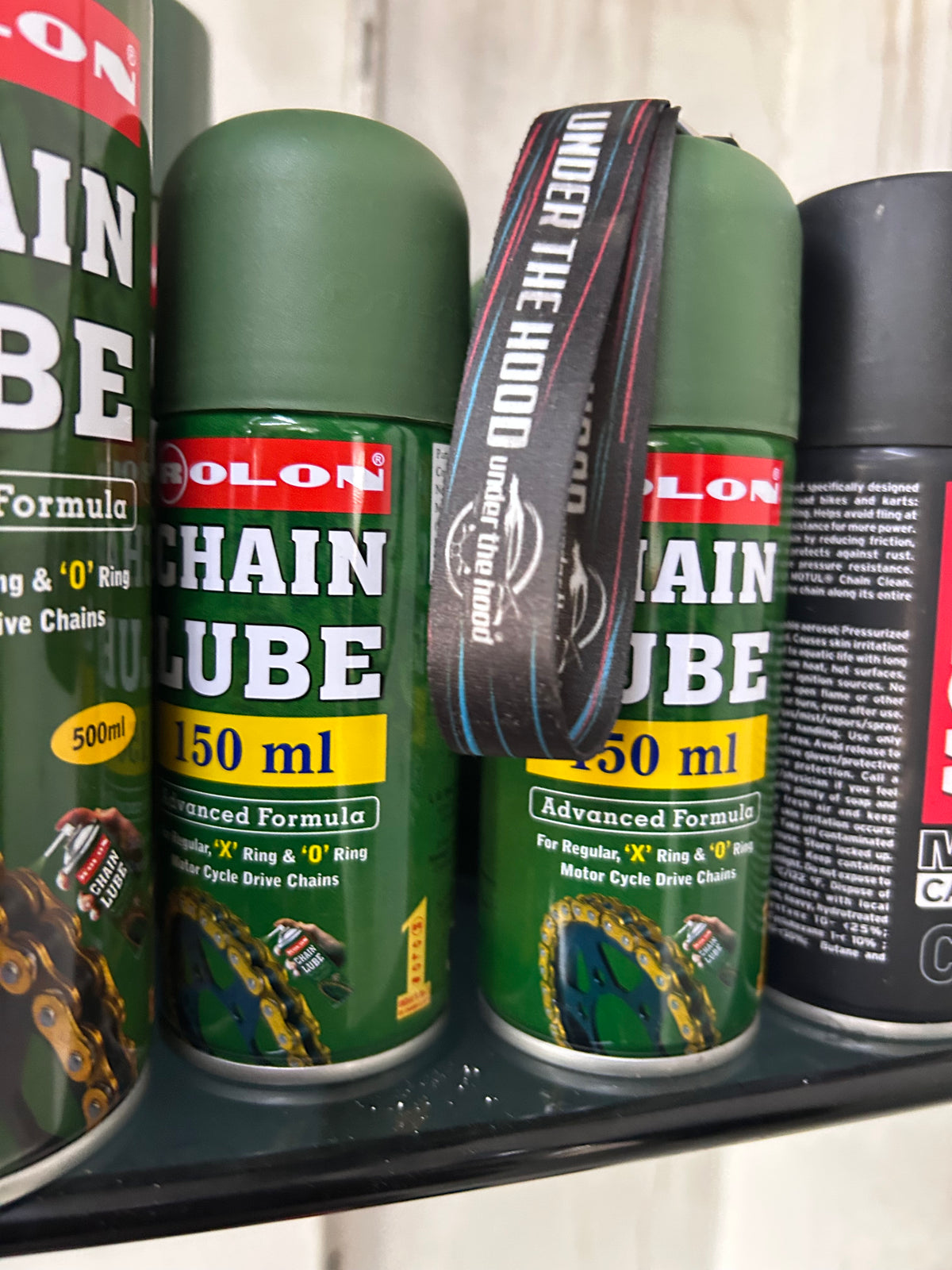 Rolon Chain Lube 150ml/500ml – O/X Ring Safe | Under The Hood – UNDER ...
