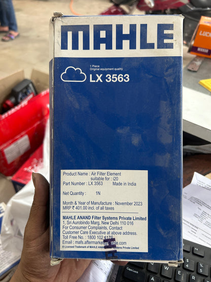 Air Filter for Hyundai i20 – Mahle LX 3563 | Genuine Replacement | Engine Performance