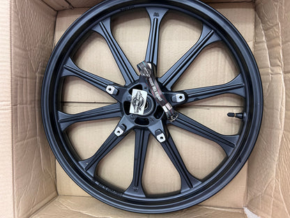 Royal Enfield RAJ00447/A – OEM Front Black Alloy Wheel with Bearings & Valve for Classic 350 Reborn & New Bullet 350 (Upgrade from Spokes)
