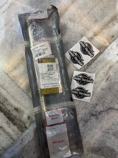 Royal Enfield 148546/B – Rear Wheel Spindle-Long (OEM Genuine) | Interceptor 650, Continental GT 650, Hunter 350, Meteor 350, Classic Reborn, New Bullet 350