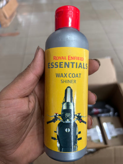 Royal Enfield Original Shiner Wax Coat – 200ml Spray | Premium Gloss Polish for Motorcycle & Helmet | Genuine Part 3300310/A