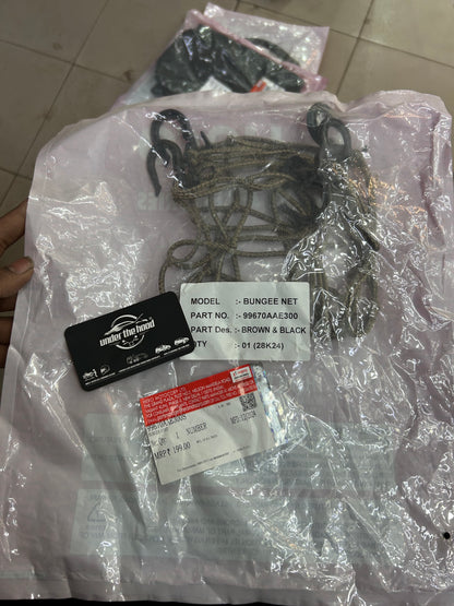 Hero Genuine Bungee Cord and Net 99670AAE300S | Motorcycle Luggage Net