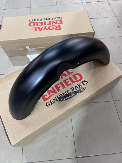Royal Enfield Front Mudguard Stealth Black for Classic 350 BS6 UCE – RAH00325/A