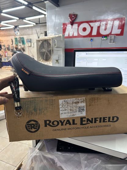 Royal Enfield 1990495 Black Premium Touring Rider Seat — OEM Upgrade for Continental GT 650