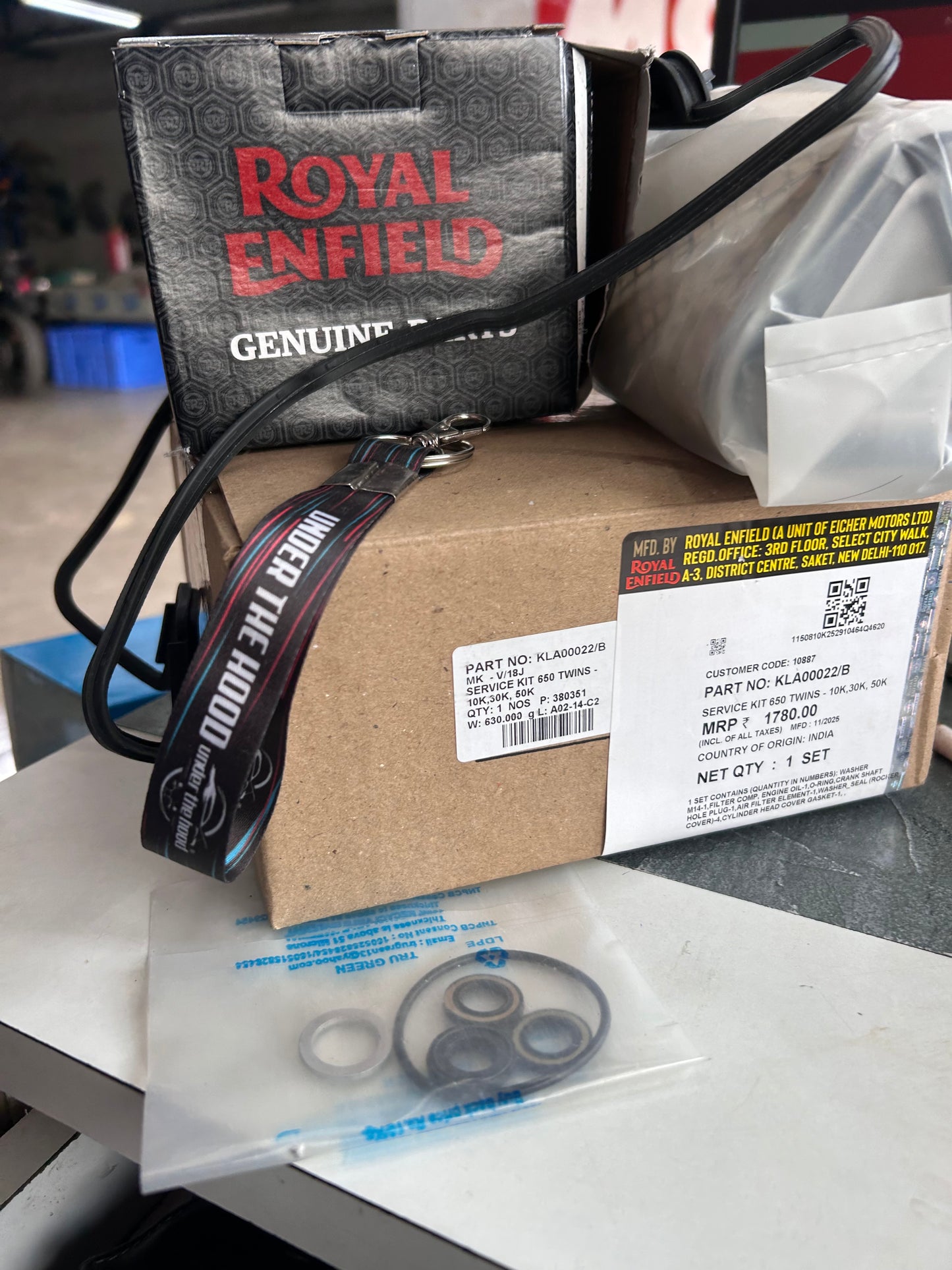 Royal Enfield 650 Twins Service Kit 10K / 30K / 50K – Interceptor 650 & Continental GT 650 – KLA00022/B